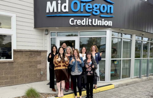 Mid Oregon Credit Union Madras branch team