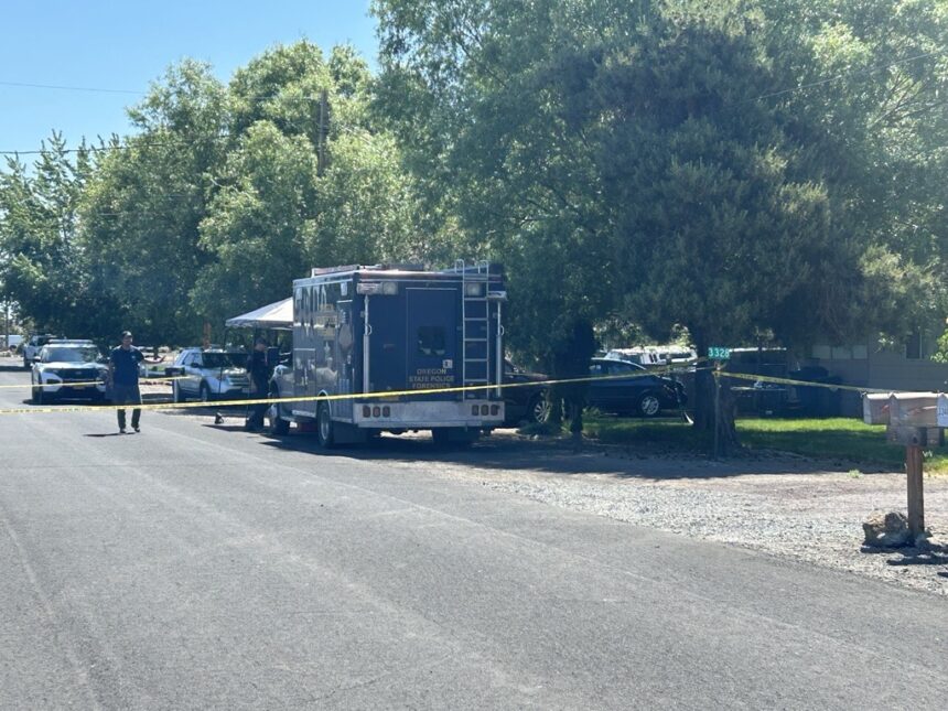 Redmond homicide scene