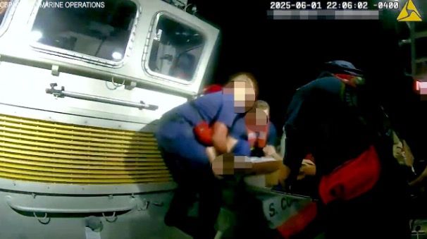 <i>U.S. Customs and Border Protection via CNN Newsource</i><br/>Three people were rescued in a multi-agency response after a small plane crashed on June 1