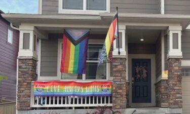 The Harvest Junction Village neighborhood in Longmont has been targeted by a man stealing Pride flags.