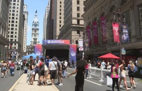 Broad Street pulsed with music