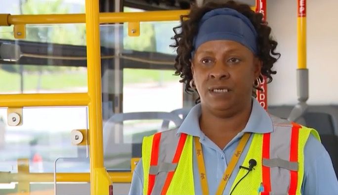 <i>KCCI via CNN Newsource</i><br/>A workday became eventful for Rhonda Taylor