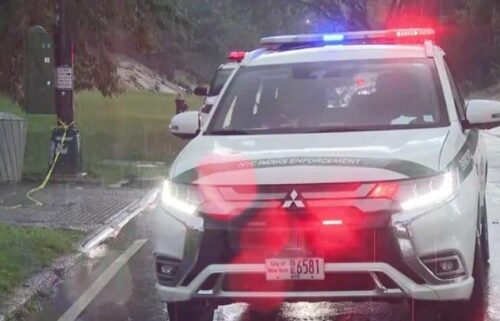 A 15-year-old boy was struck by lightning during a thunderstorm in Manhattan on Thursday.