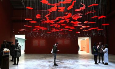 Lokko’s own work exhibited at the 2023 Venice Biennale