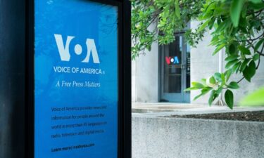 The Voice of America building in Washington