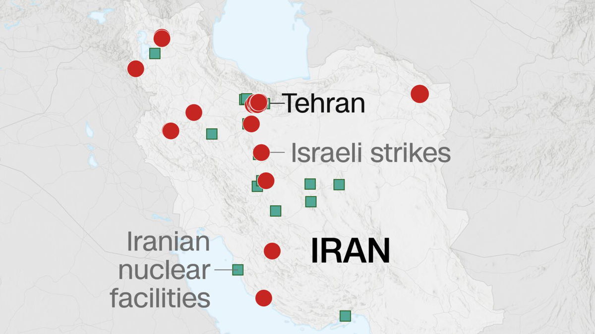 <i>CNN via CNN Newsource</i><br/>Israel’s unprecedented strike on Iran’s Ministry of Defense headquarters in Tehran