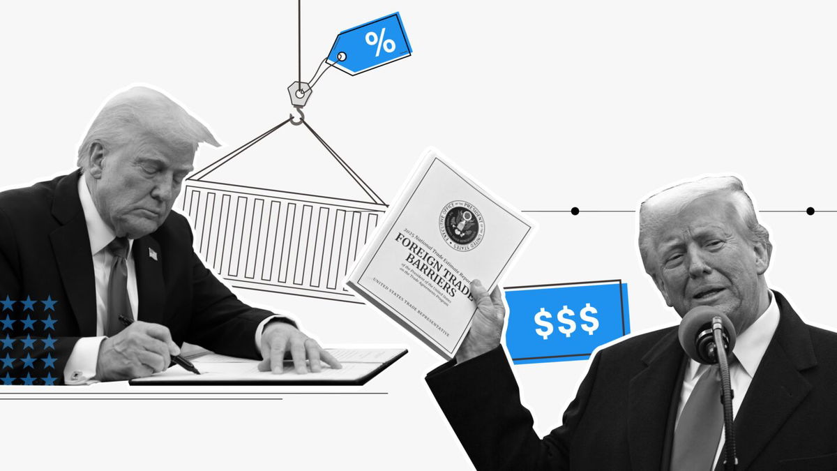 <i>Photo illustration by Eleanor Stubbs/CNN/Getty Images via CNN Newsource</i><br/>President Donald Trump has repeatedly said the word “tariffs” is one of his favorite and one of the most beautiful. He’s made that abundantly clear over the past few months by enacting sweeping tariffs on all America’s trading partners