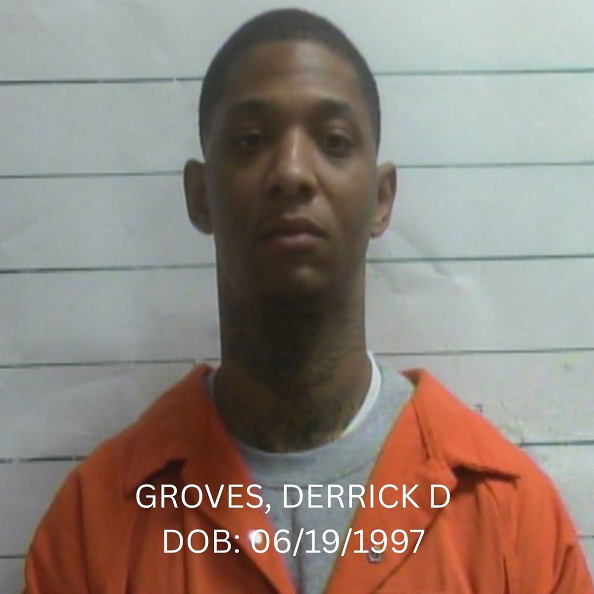 <i>New Orleans Police Department via CNN Newsource</i><br/>Derrick Groves was convicted in October of killing two people.