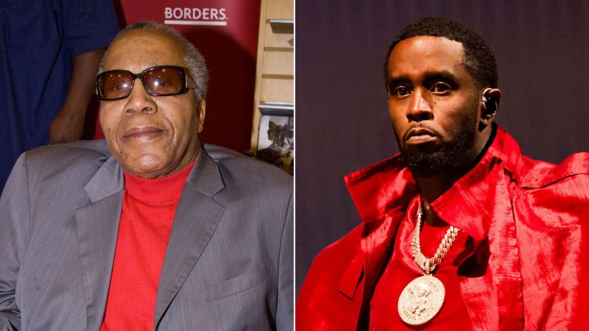 <i>Getty Images via CNN Newsource</i><br/>Frank Lucas and Sean Combs.