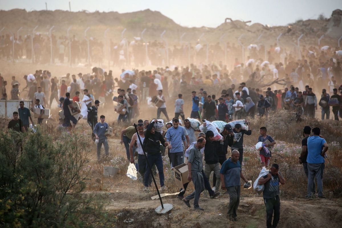 <i>Eyad Baba/AFP/Getty Images via CNN Newsource</i><br/>