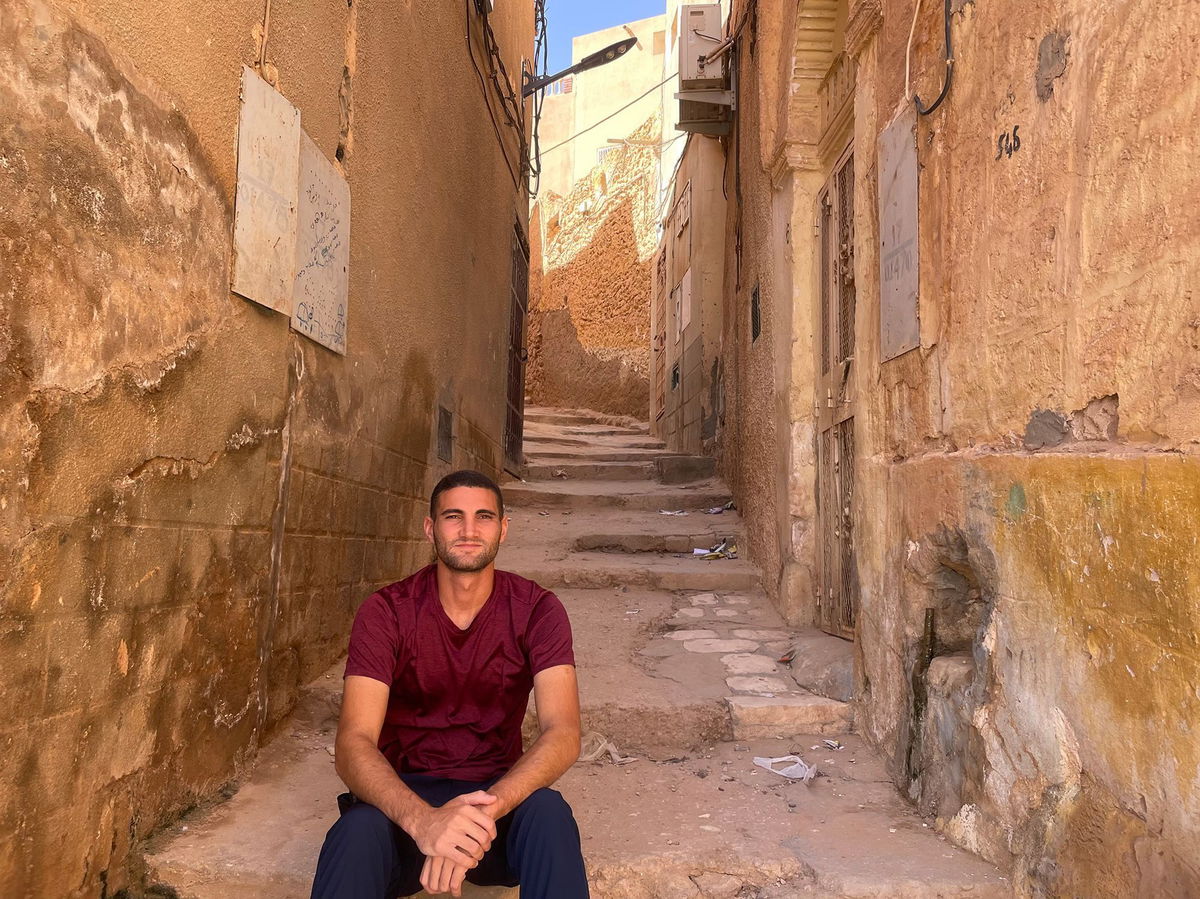 <i>Courtesy Cameron Mofid via CNN Newsource</i><br/>Mofid visited North African country Algeria in 2024