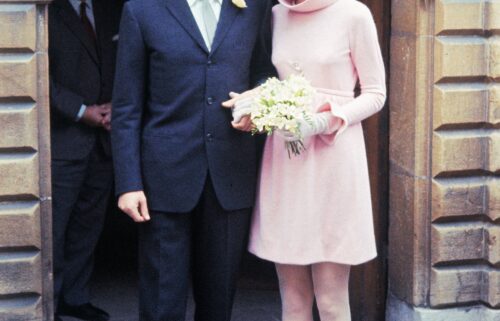 Audrey Hepburn wore a pink headscarf