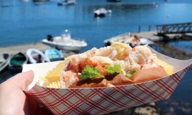 Lobster rolls are best enjoyed dockside.