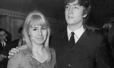 John Lennon and his wife Cynthia