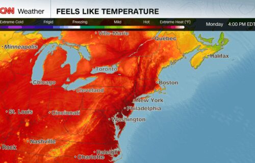 Monday will likely be the hottest day of the year so far for many locations in the eastern half of the US. Tuesday could get even hotter for some.