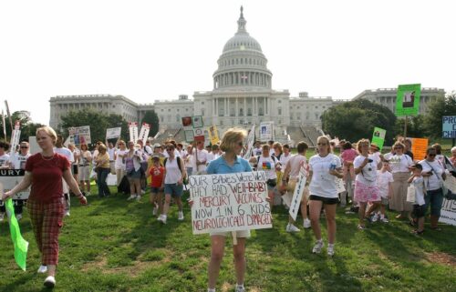 People protested in 2005 over a preservative that had been used in vaccines for decades. By 2001