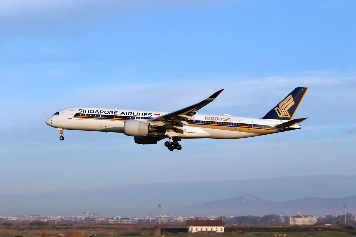 <i>Fabrizio Gandolfo/SOPA Images/LightRocket/Getty Images via CNN Newsource</i><br/>Former winner Singapore Airlines came in second place this year.