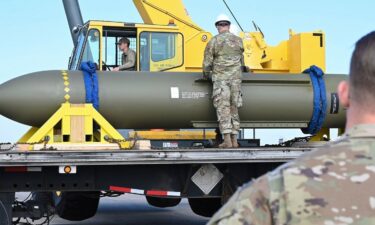 In this photo released by the US Air Force on May 2