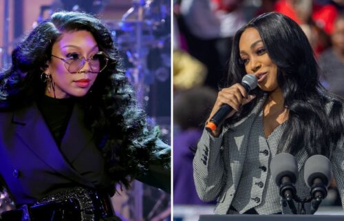 Brandy and Monica.