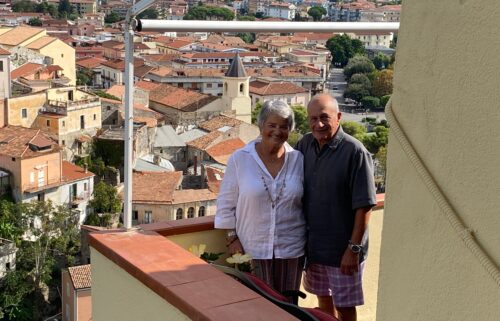 Italian dream: US couple Tony Smarrelli