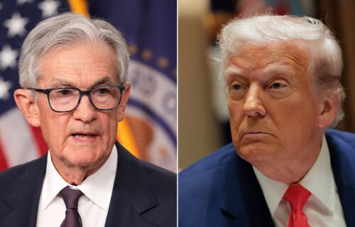 President Donald Trump posted a chart ranking many of the world’s central banks by the level of their key interest rates