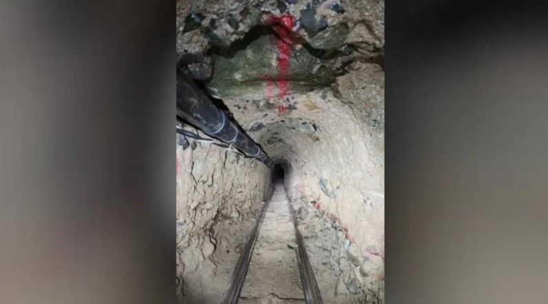 <i>Border Patrol/KRDO via CNN Newsource</i><br/>It's believed the tunnel was used to transport large amounts of contraband.