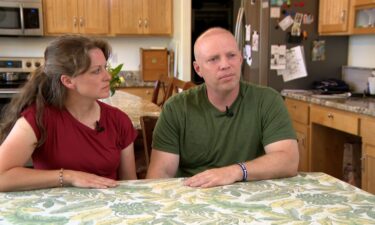 Tyler and Kim Gibbs speak with KSL TV at their home in Pleasant Grove