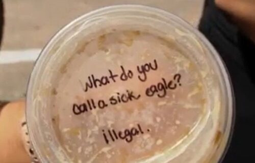 A Hispanic woman in Irving says a joke written on her Starbucks cup left her feeling targeted and unwelcome