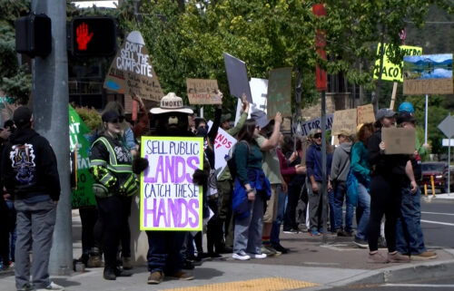 'Not for Sale' Protest