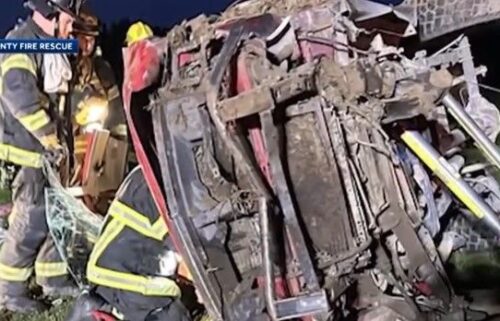 Marion County Fire Rescue is crediting an iPhone for helping save a man’s life after his pickup truck crashed through a fence. Officials say the driver was trapped and the fence impaled him.