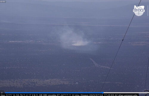 Brush fire off East Antler Avenue Redmond