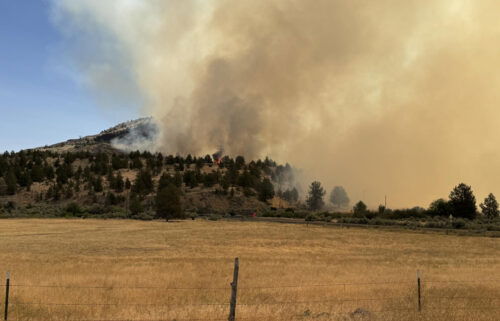 Cram Fire Wasco County SO 7-15