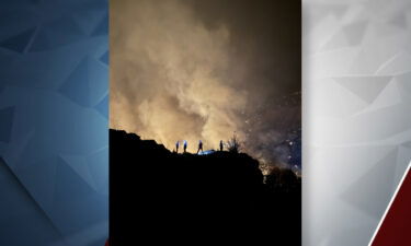 Cram Fire night crews work