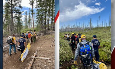 DCSO Search and Rescue hikers Chush Falls