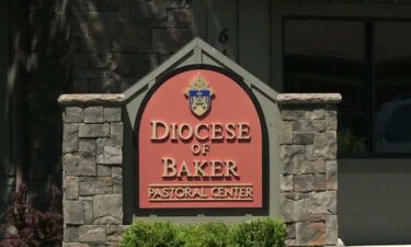 Catholic Diocese of Baker sign