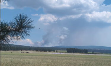 Elk Fire viewer photo Watch Duty