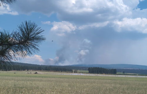 Elk Fire viewer photo Watch Duty