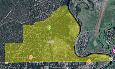 Gina Lane DCSO Level 2 evacuation map