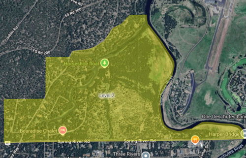 Gina Lane DCSO Level 2 evacuation map