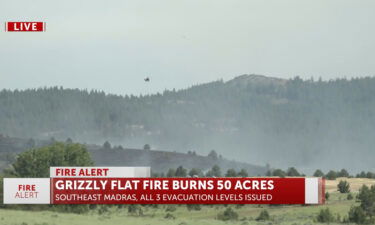 Grizzly Flat Fire KTVZ