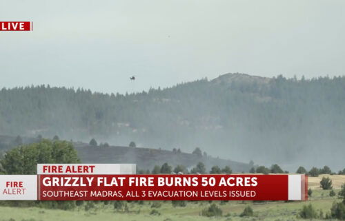 Grizzly Flat Fire KTVZ