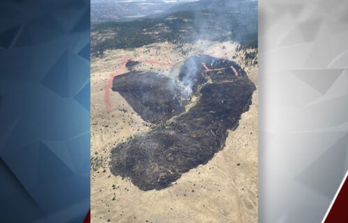 Grizzly Flat Fire aerial ODF 7-2