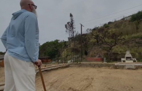 As Hoover walked around the empty lot six months later