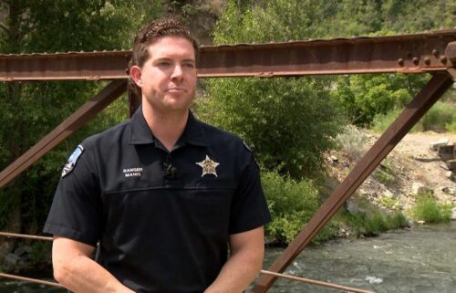 Ranger Wyatt Manis is pictured on Tuesday