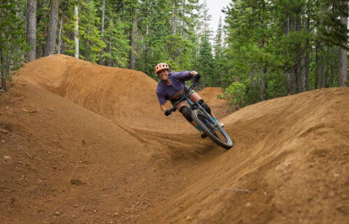 New Wanoga mountain bike trail