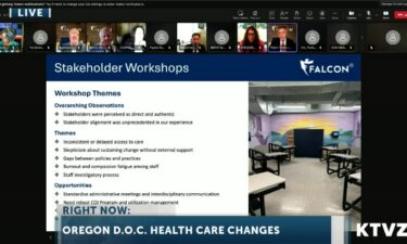 Oregon Dept. of Corrections media briefing
