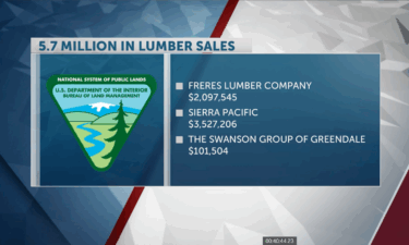 BLM announces 5.7 Million dollars in Oregon Lumber Sales