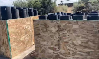 Pilot Butte Fireworks Show preparation