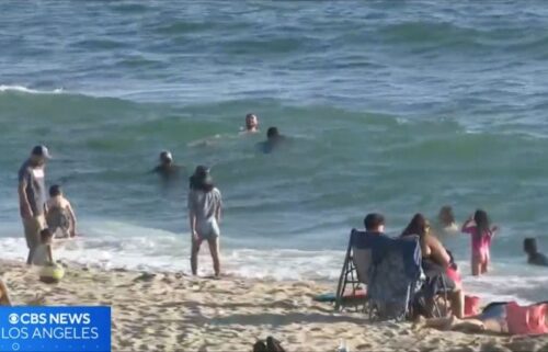 Hundreds of people were rescued from ocean waters along the California coast on the Fourth of July due to strong currents and powerful surf conditions.