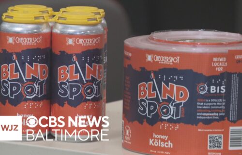 A group of engineering students at Johns Hopkins University put their invention skills to work and delivered by building a printer that can add braille to beer labels.